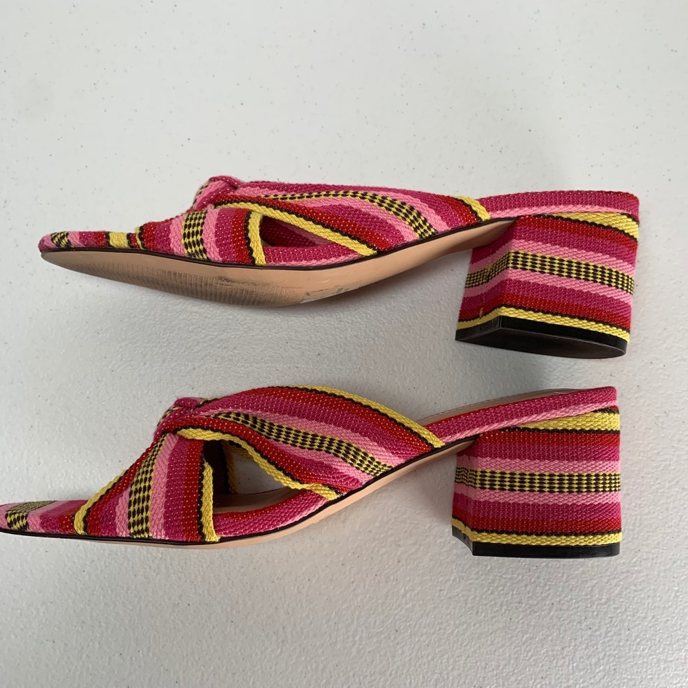 Chelsea & Violet Gia Knot Slip On Mules Size 10 - Picture 5 of 9